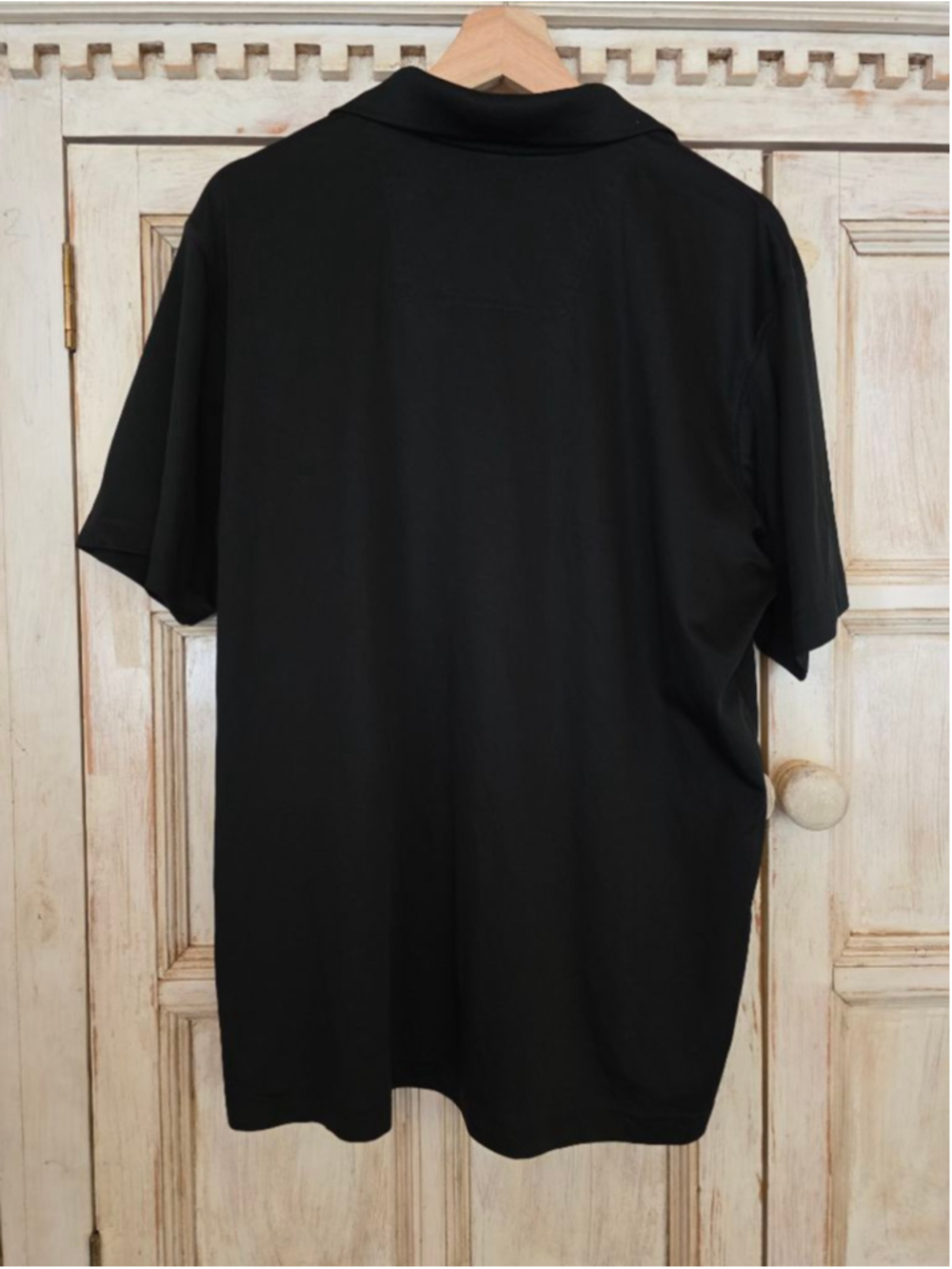 Men's Columbia Black Omni-Shade Polo Shirt XL - Picture 2 of 4